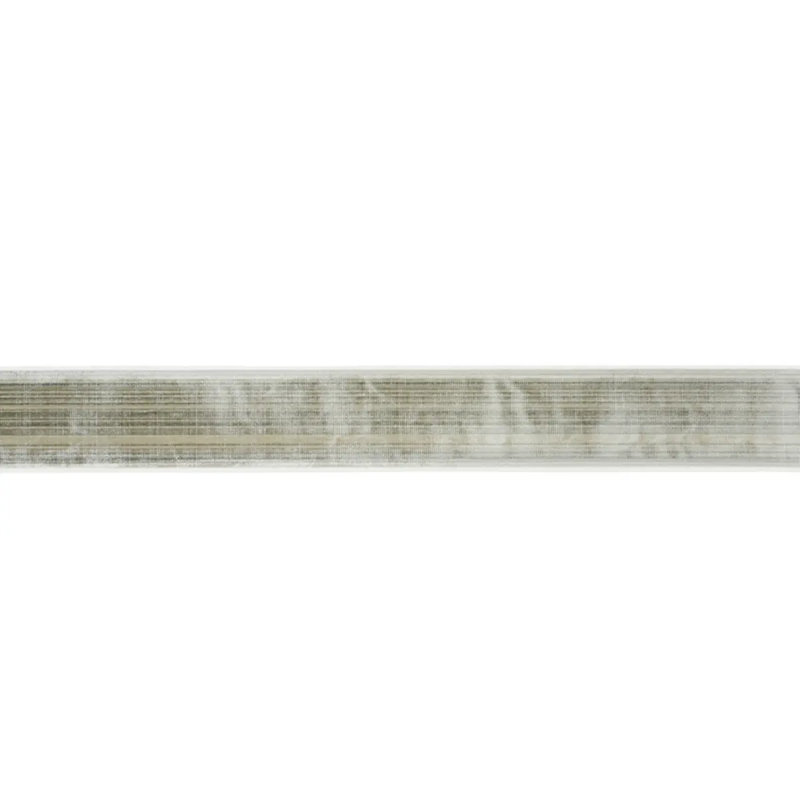 Ruban de velours large Gaspard, Gris anthracite