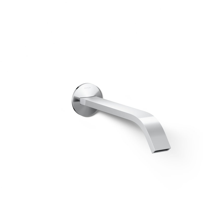 Components Wall-Mount Bathroom Sink Faucet Trim, Polished Chrome