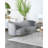 Reigha Grey And Gold Upholstered Sofa