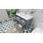 Mableton Single Bathroom Vanity with Wood, Acrylic Top-4945247