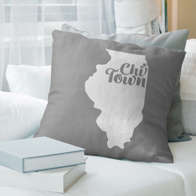 Linen Reversible Throw Pillow