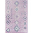 Blue/Pink/Ivory/Gray
