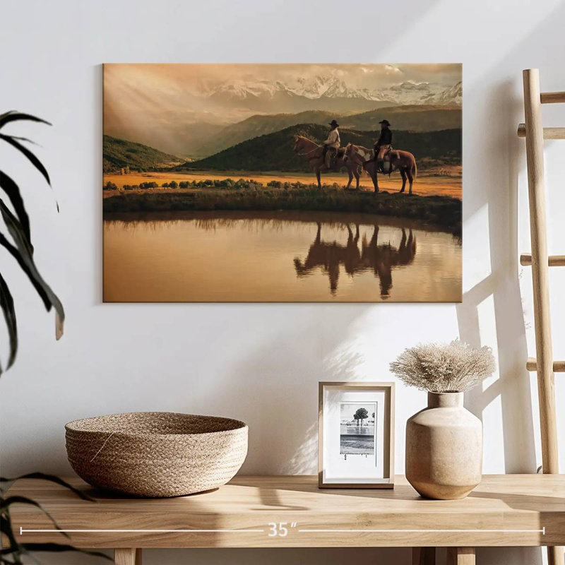 Lelar Rays On The Peak, 16" H x 24" W