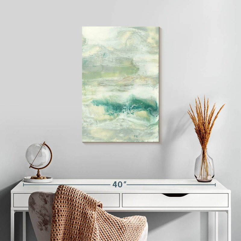 Avery Serene Seafoam I, 24" H x 16" W