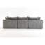 Canapé d'angle Cloud Comfort, canapé modulable en tissu de 260 cm (102,3 pouces), salon moderne-1413579124