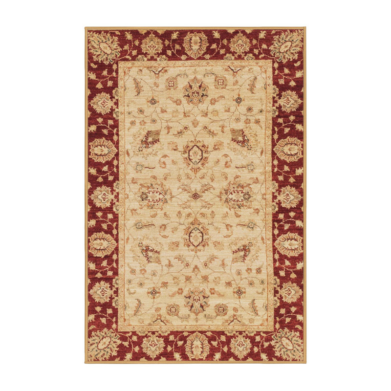 Abstract Indoor Rug, Rectangle 2' x 4'