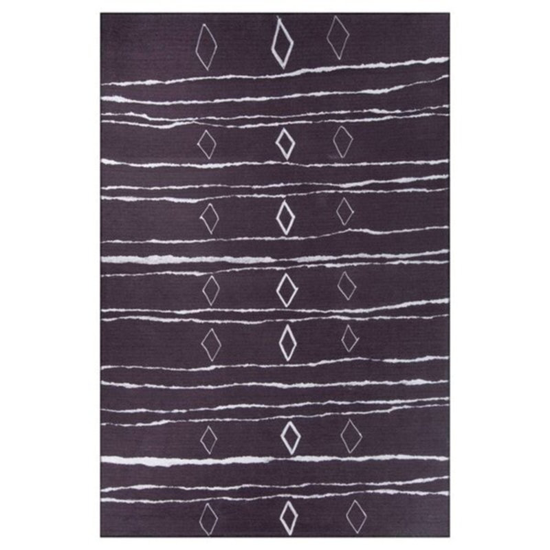 Tapis 100% polyester de qualité supérieure, 6,9 x 10,2 pi | 1850 g / m², hauteur de poils de 0,2 po | Polyester recyclé dessous | Lavable à la machine à 30 ° C | Conception douce, durable et écologique pour les espaces de vie modernes