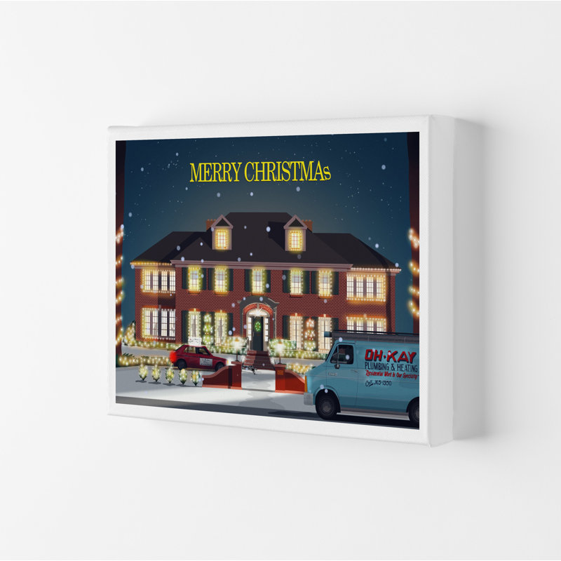 Home Alone by Richard O'Neill - Print, 21cm H x 29.7cm W x 4cm D, Wrapped Canvas