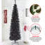 The Holiday Aisle® Black Tinsel Tree-1415467754