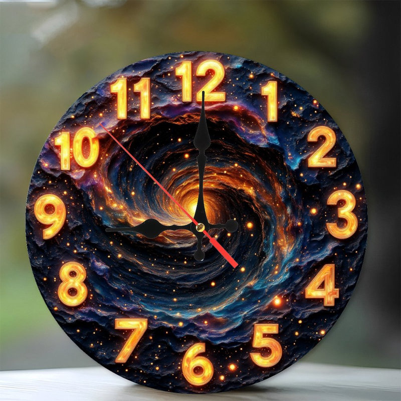 horloge cosmique galaxie