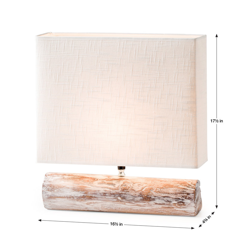 Resin Novelty Lamp, Ivory/White