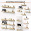 6 tablettes flottantes naturelles