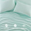 Ensemble de 4 très grands draps en 100% molleton, douillet et ultra doux, boulochage sur le visage, drap plat, 2 taies d'oreiller ajustées, élastique pour matelas de 16 po, coffre-fort doux et confortable, surface, inclus, machine