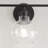 Byrne 3-Light Steel Vanity Light with Seeded Glass Shades-416983113