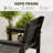 7-Piece HDPE Outdoor Dining Table Sets With Dining Table-71821214