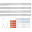 4FT LED Wraparound Light, 50W, 5500LM Flush Mount LED Shop Light-108950461-108950462