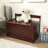 Melissa & Doug Solid + Manufactured Wood Toy Storage Bench-36213480