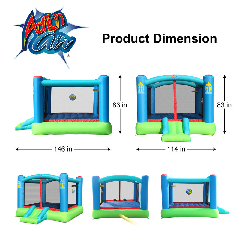Mega Castle Bouncer with Slide
