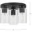 Bromwich Glass Flush Mount-83451037-83451034