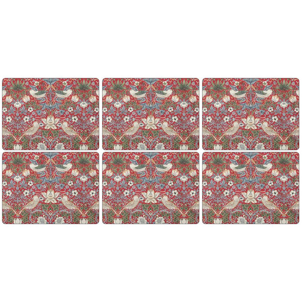 Morris & Co, Strawberry Thief - Placemats