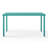 59"×35.4" Outdoor Metal Rectangular Dining Table-2022402267