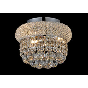 Plafonnier encastré 4 lumières 12 po Primo