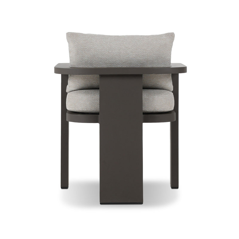 Tahana Outdoor Dining Armchair, Casa Grey
