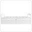 Lit plateforme simple avec deux tiroirs-115693397