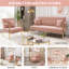 30″ W Accent Armchair with Cozy Pillow-107364740