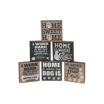 Text & Numbers Box Signs & Plaques