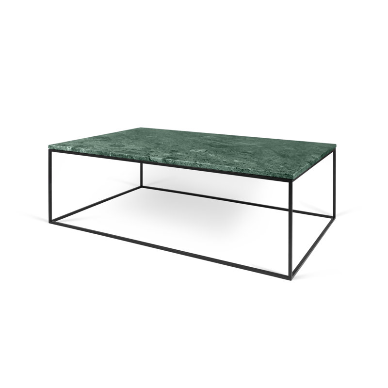 Tonya Frame Coffee Table, Green, Black