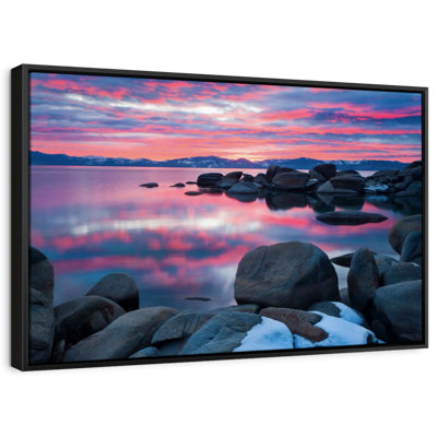 Lake Tahoe Nightfall Canvas Print