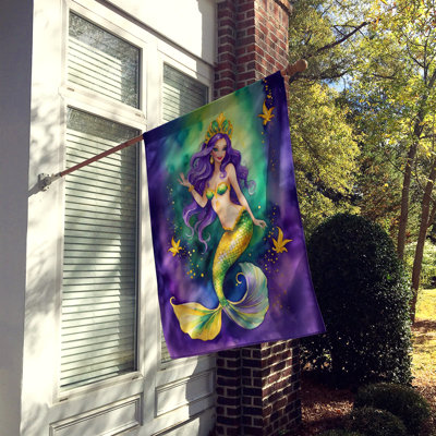 Drapeau de maison double face en polyester H 40 po x l 28 po