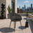 2-Pack Modern Lounge Chairs – Indoor/Outdoor All-Weather PP Plastic, Lightweight  for Patio, Beach, Living Room-2145181189