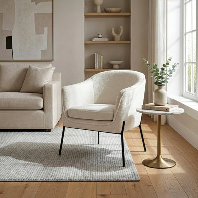 Fauteuil demi-tonneau Bihter
