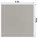 Quarry 6"x 6" Ceramic Floor and Wall Klinker Tile in Gray