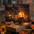 Battery-Operated Lighted Wall Art - Jack O' Lantern
