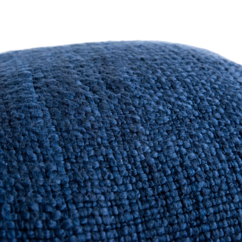 Coussin décoratif en coton, Bleu