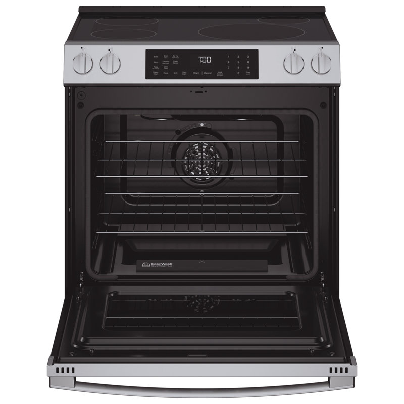 GE Profile ENERGY STAR® 30" Smart Slide-In Induction and Convection Range with No Preheat Air Fry and EasyWash Oven Tray