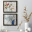Shades Of Blush - Ensemble de 2 peintures sur toile encadrées-1233675336-1233675337