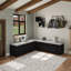 Banc de coin-repas Kitchen Kitchen, banc de coin en bois sans dossier avec siège à coussin, banc de salle à manger en L avec espace de rangement caché-857941204