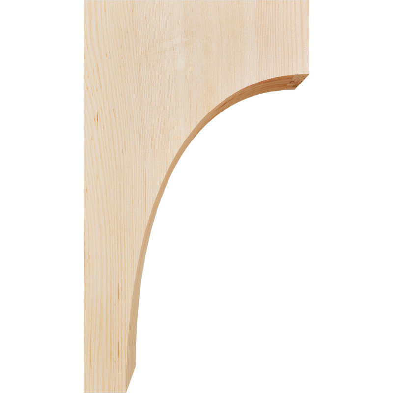 Huntington Corbel, Sapin de Douglas, Lisse, H 20 po x l 3,5 po x P 12 po