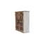 Armoire murale rétro avec portes découpées pour rangement rustique-129203408