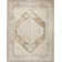 Haydel Oriental Machine Washable Power Loom Polyester Area Rug in Beige