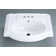 Devonshire® Ceramic 24" Pedestal Bathroom Sink with Overflow