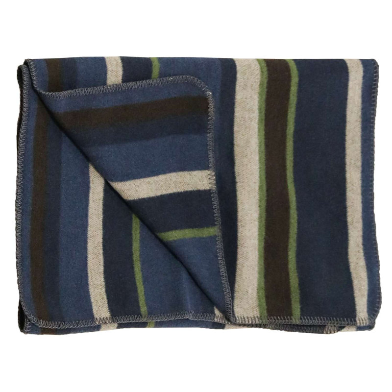 Wooded River Lapis Valley Bedscarf - King, King