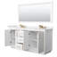 Icon 66" Freestanding Double Bathroom Vanity with Cultured Marble Top-872693196-872693195-987204453