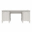 Selena Double Pedestal Desk (Not Include Stools)