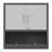 Metal Wall-Mounted Tool Storage Cabinet With Locking Door And 1 Shelf 1 Opened Drawer For Garage Warehouse,Office,Assembly Required-1826164419