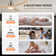 132.1cm 3-Blade LED Smart Ceiling Fan with Remote Control and Light Kit Included